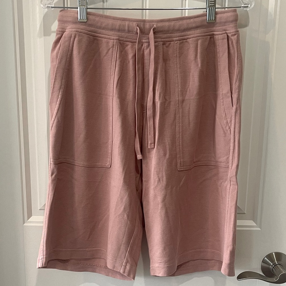 NWOT  ATM Anthony Thomas Melillo Cotton Piqué Pull On Shorts - Size SP